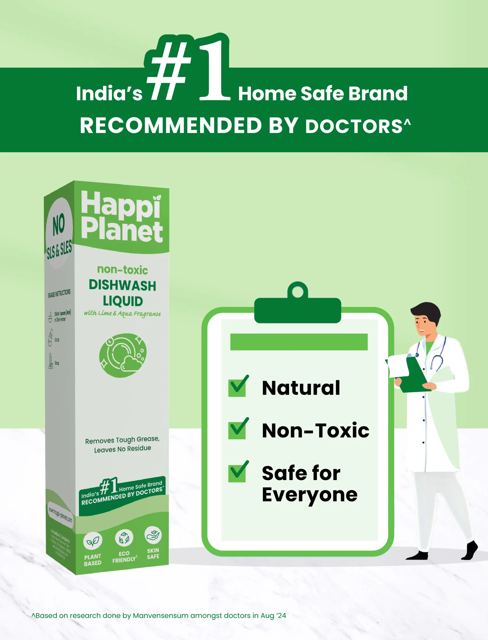 Organic Dishwash Liquid Gel - Image 4