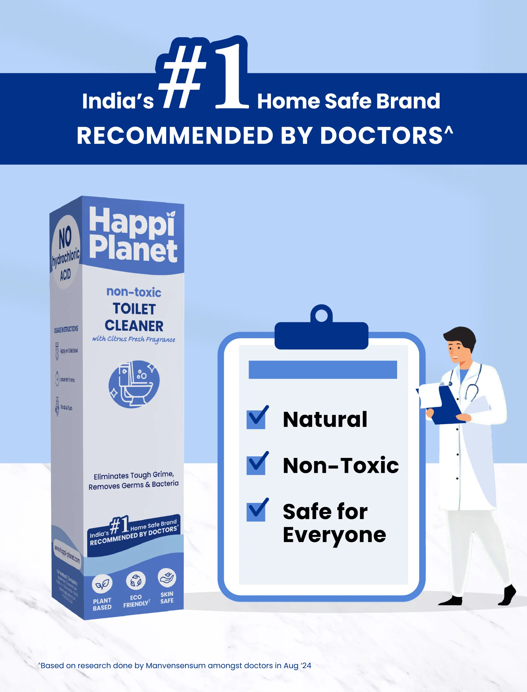 Toilet Cleaner | 2L Pack - Image 4