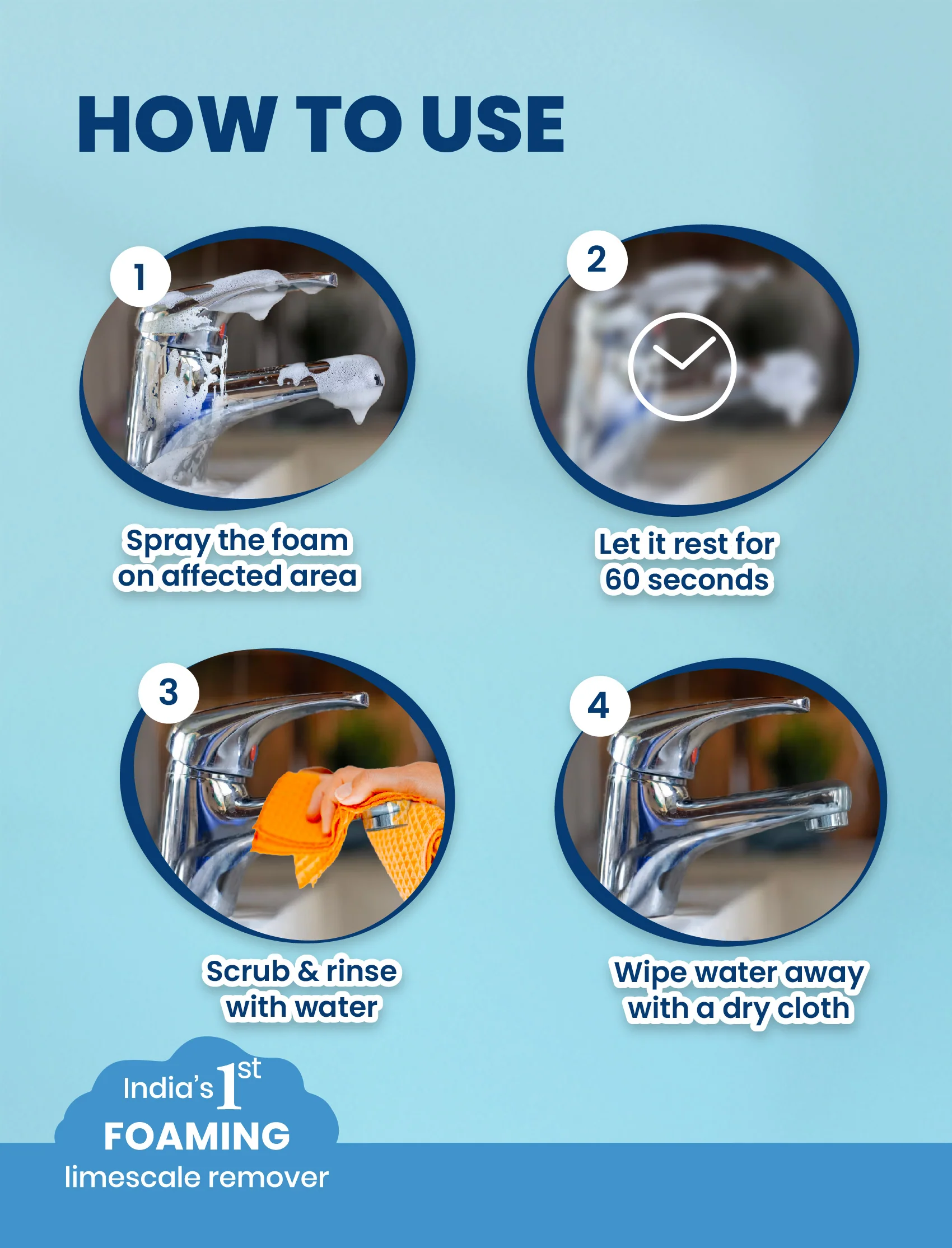 Tap Cleaner & Limescale Remover | 1.5L - Image 3