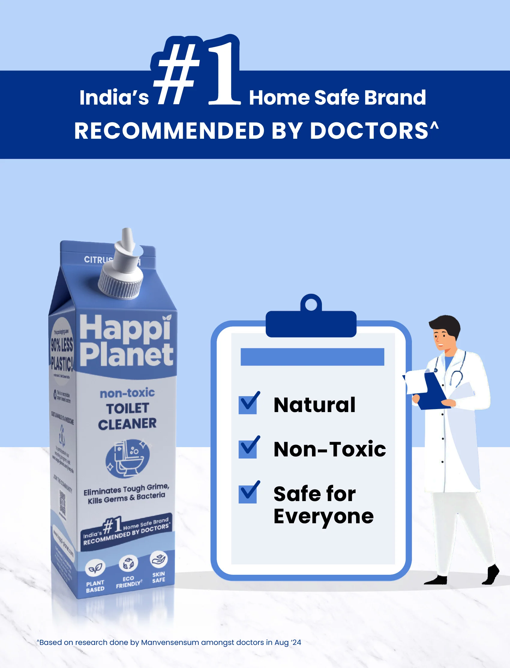 Tap Cleaner & Organic Toilet Cleaner Combo - Image 6